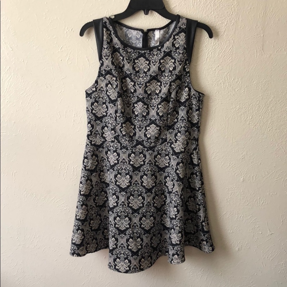 Black and white dress